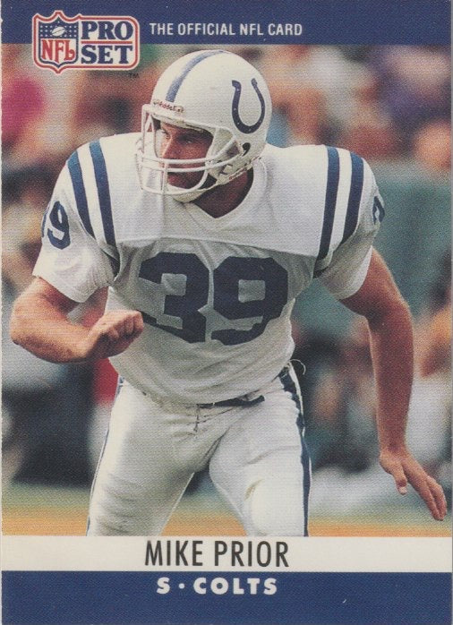 NFL 1990 ProSet - No 133 - Mike Prior