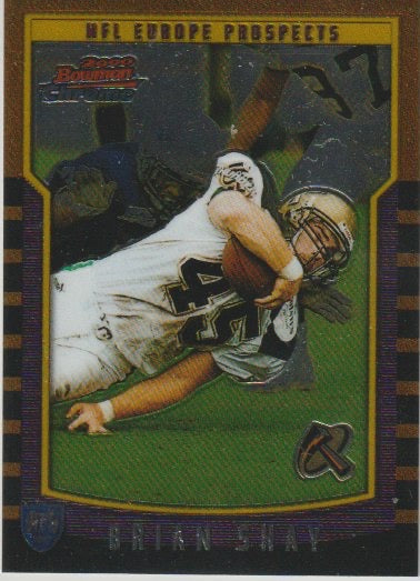 NFL 2000 Bowman Chrome - No 144 - Brian Shay