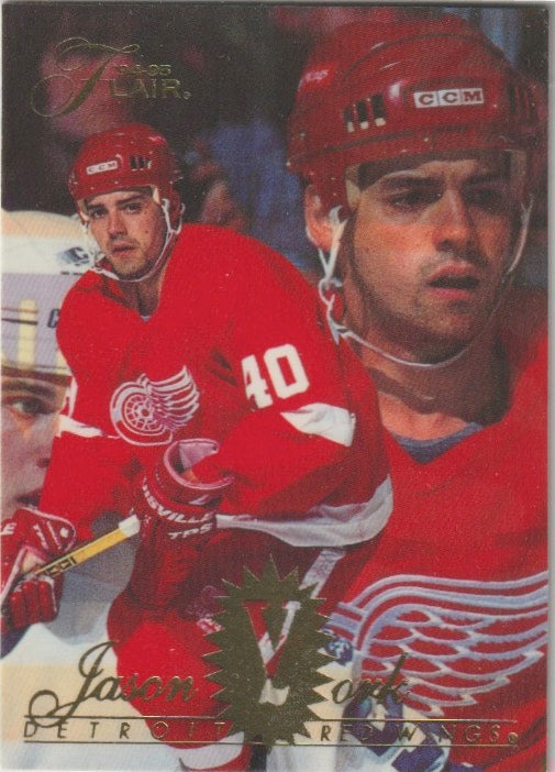NHL 1994 / 95 Flair - No 54 - Jason York