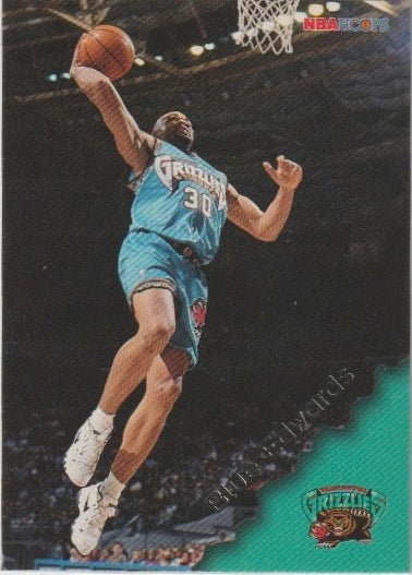 NBA 1996-97 Hoops - No 164 - Blue Edwards