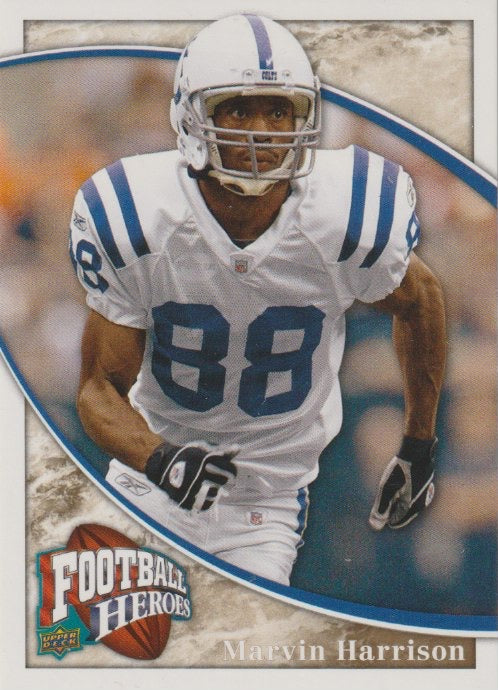 NFL 2009 Upper Deck Heroes - No 79 - Marvin Harrison