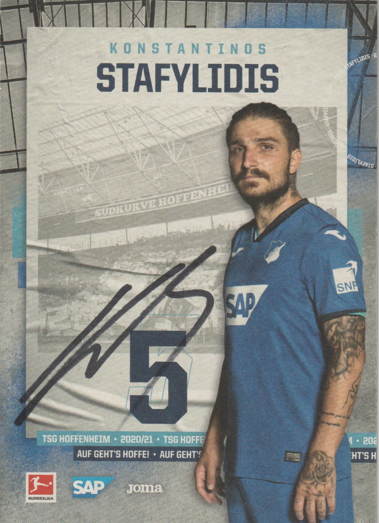 Fussball - Autogramm - Konstantinos Stafylidis