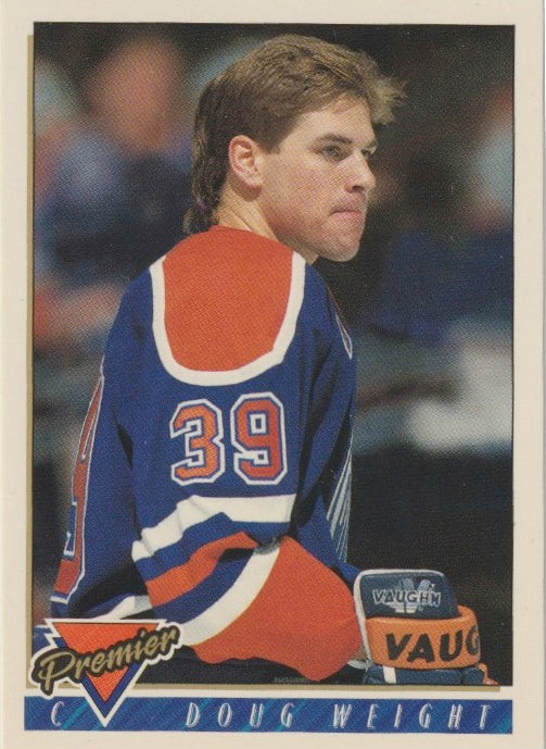 NHL 1993 / 94 Topps Premier - No 136 - Doug Weight