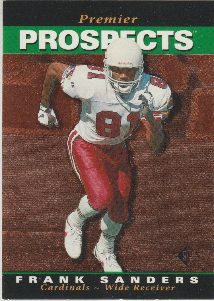 NFL 1995 SP - No 20 - Frank Sanders