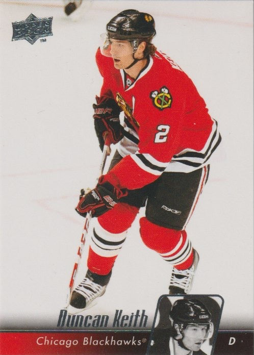 NHL 2010-11 Upper Deck - No 155 - Duncan Keith