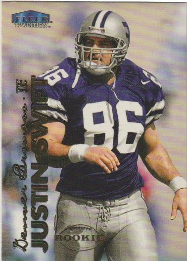 NFL 1999 Fleer Tradition - No 295 - Justin Swift