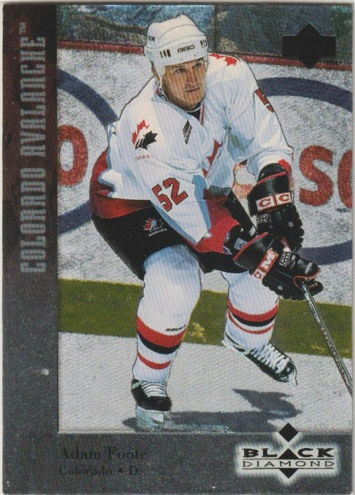 NHL 1996 / 97 Black Diamond - No 52 - Adam Foote