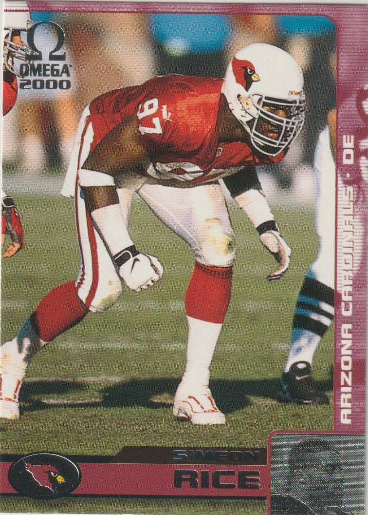 NFL 2000 Pacific Omega - No 5 - Simeon Rice