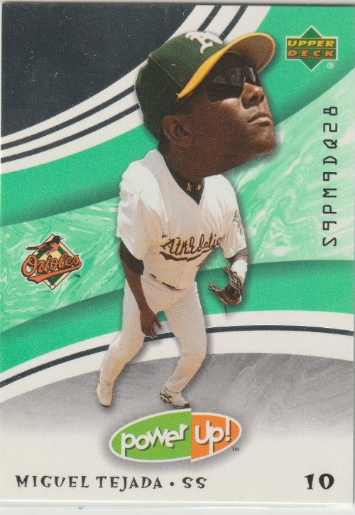 MLB 2004 Upper Deck Power Up - No 32 - Miguel Tejada