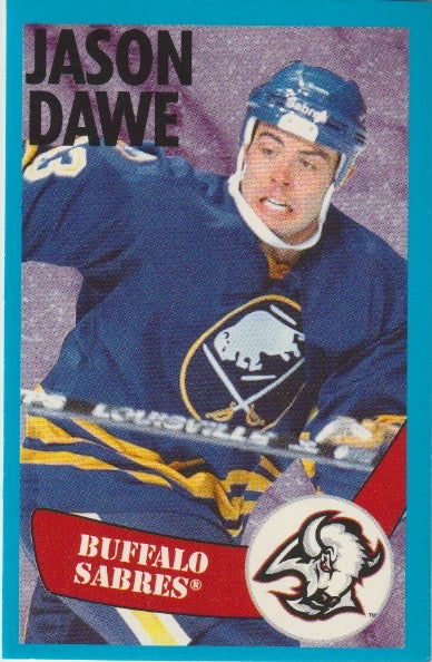 NHL 1996-97 Panini Stickers - No 16 - Jason Dawe