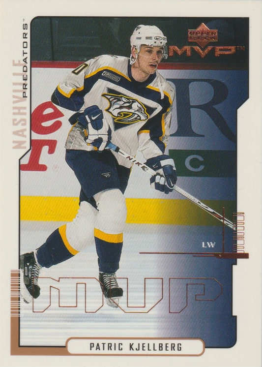NHL 2000-01 Upper Deck MVP - No 102 - Patric Kjellberg