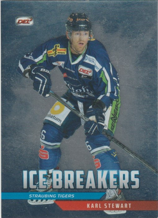 DEL 2014-15 CityPress Basic Set Ice Breakers - No IB13 - Karl Stewart