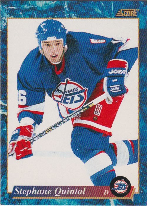 NHL 1993 / 94 Score - No 509 - Stephane Quintal
