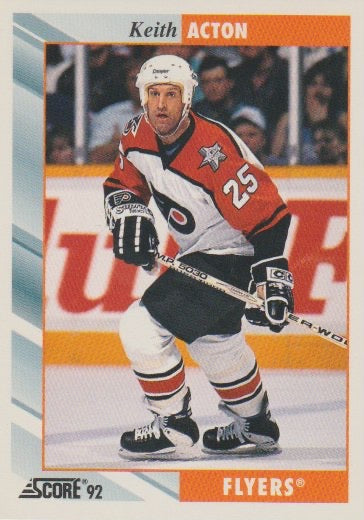 NHL 1992 / 93 Score - No 341 - Keith Acton