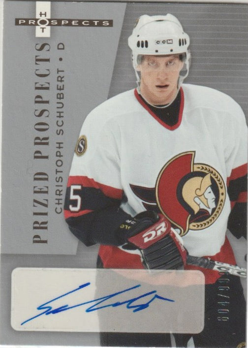 NHL 2005-06 Hot Prospects - No 208 - Christoph Schubert