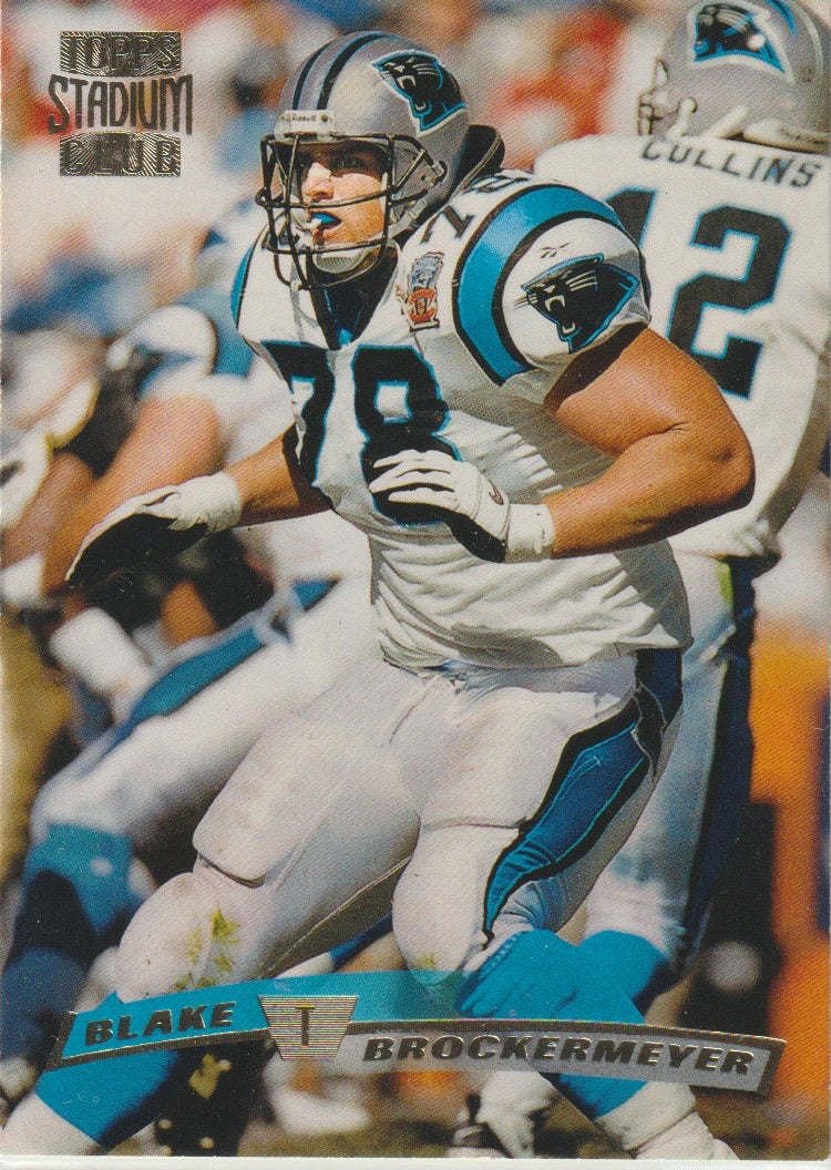 NFL 1996 Stadium Club - No 8 - Blake Brockermeyer