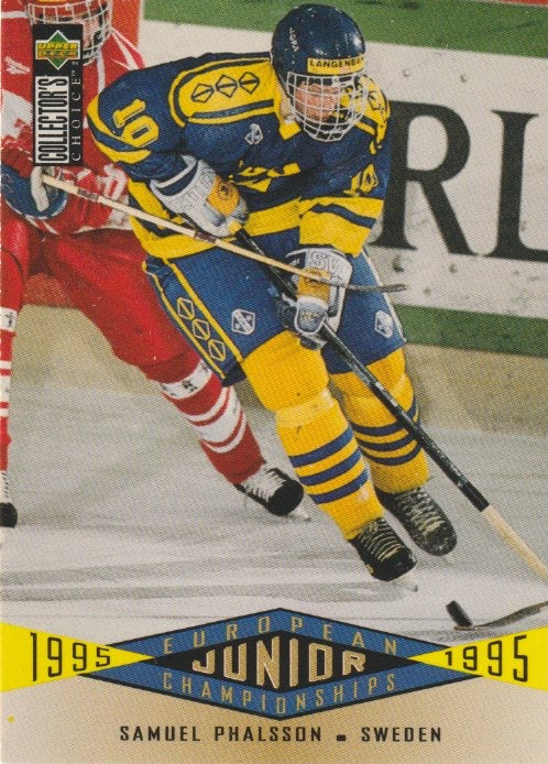 NHL 1995 / 96 Collector's Choice - No 350 - Samuel Phalsson