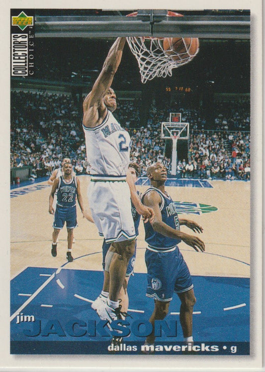 NBA 1995-96 Collector's Choice International German I - No 36 - Jim Jackson