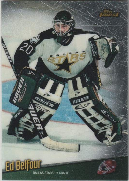 NHL 1998-99 Finest No Protectors - No 3 - Ed Belfour