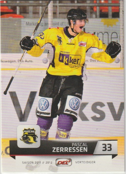 DEL 2011 / 12 CityPress - No 149 - Pascal Zerressen