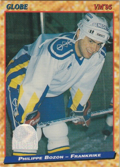 NHL / SHL 1995-96 Swedish Globe World Championships - No 205 - Philippe Bozon