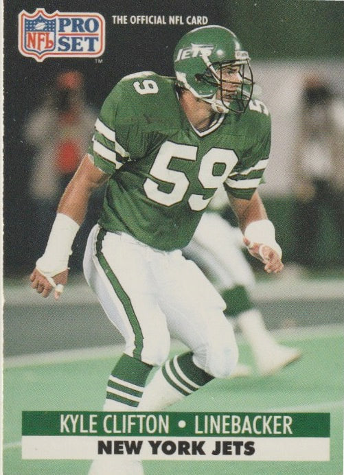 NFL 1991 ProSet - No 244 - Kyle Clifton