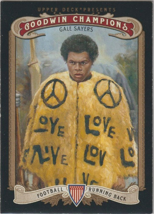 NFL 2012 Upper Deck Goodwin Champions - No 117 - Gale Sayers