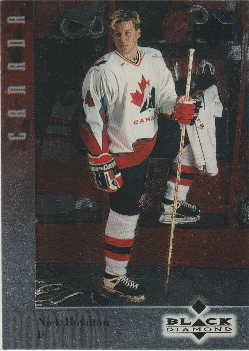 NHL 1996 / 97 Black Diamond - No 22 - Nick Boynton
