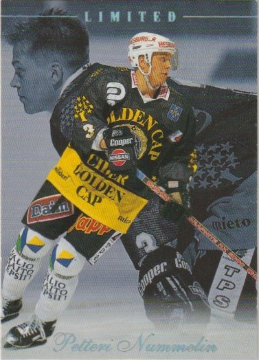 FIN 1995-96 Finnish SISU Limited - No 3 of 108 - Petteri Nummelin