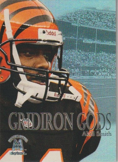 NFL 1999 Molten Metal Gridiron Gods - No 20 of 20 GG - Akili Smith