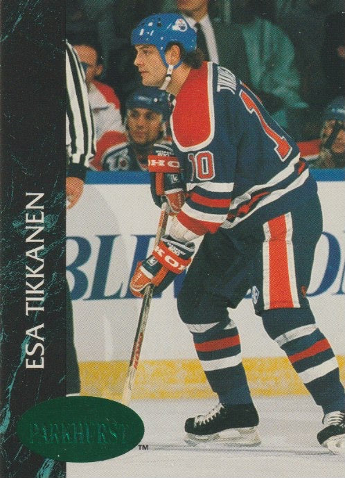 NHL 1992 / 93 Parkhurst Emerald Ice - No 46 - Esa Tikkanen