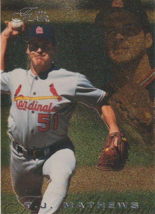 MLB 1996 Flair - No 363 - T.J. Mathews