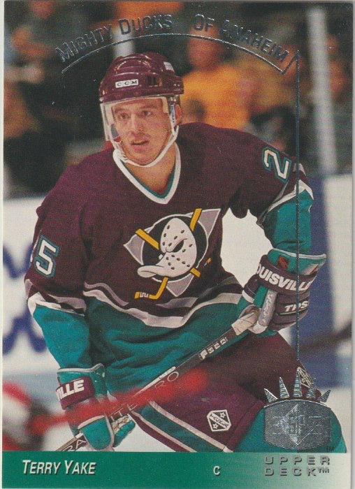 NHL 1993/94 Upper Deck SP Inserts - No 6 - Terry Yake