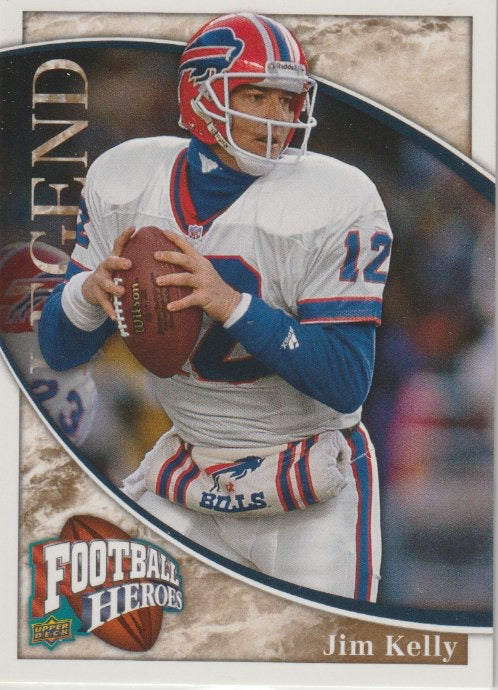 NFL 2009 Upper Deck Heroes - No 286 - Jim Kelly