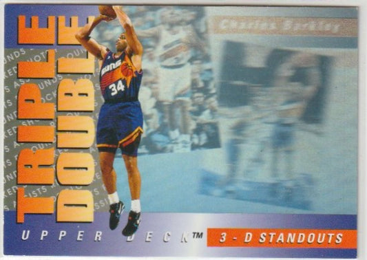 NBA 1993-94 Upper Deck Triple Double German - No TD1 -  Charles Barkley