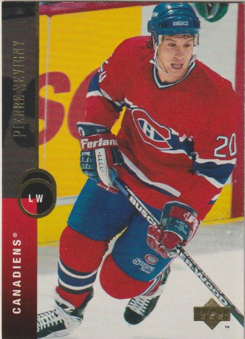 NHL 1994 / 95 Upper Deck - No 402 - Pierre Sevigny