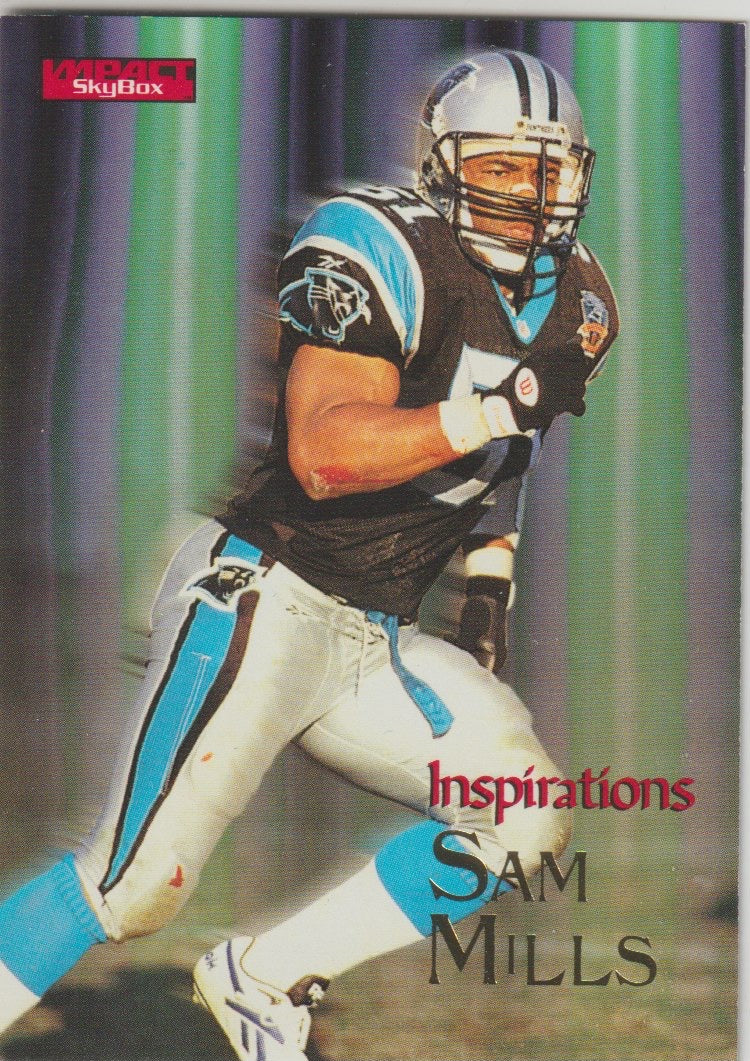NFL 1996 SkyBox Impact - No 191 - Sam Mills