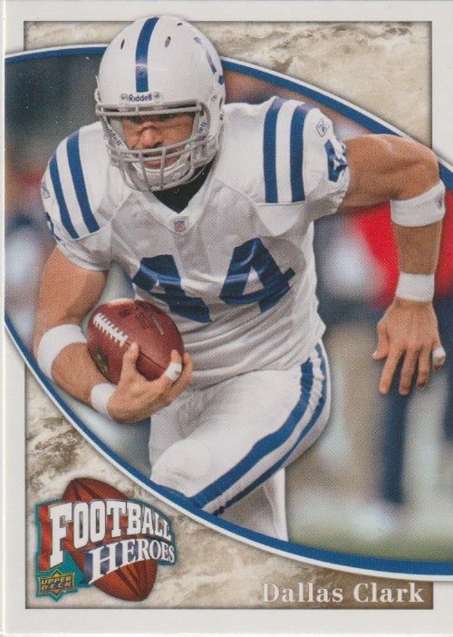 NFL 2009 Upper Deck Heroes - No 54 - Dallas Clark