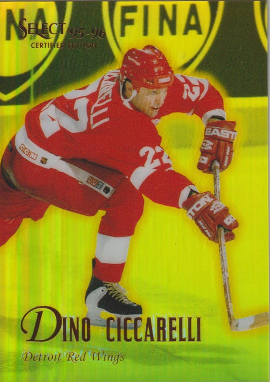 NHL 1995 / 96 Select Certified Mirror Gold - No 102 - Dino Ciccarelli