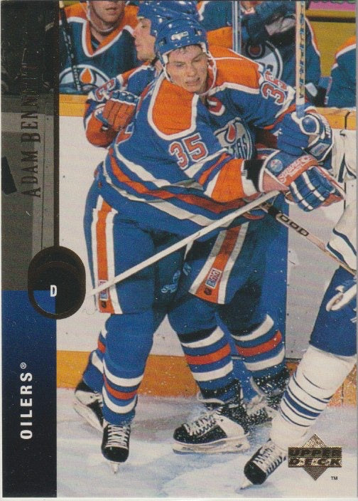 NHL 1994 / 95 Upper Deck - No 202 - Adam Bennett