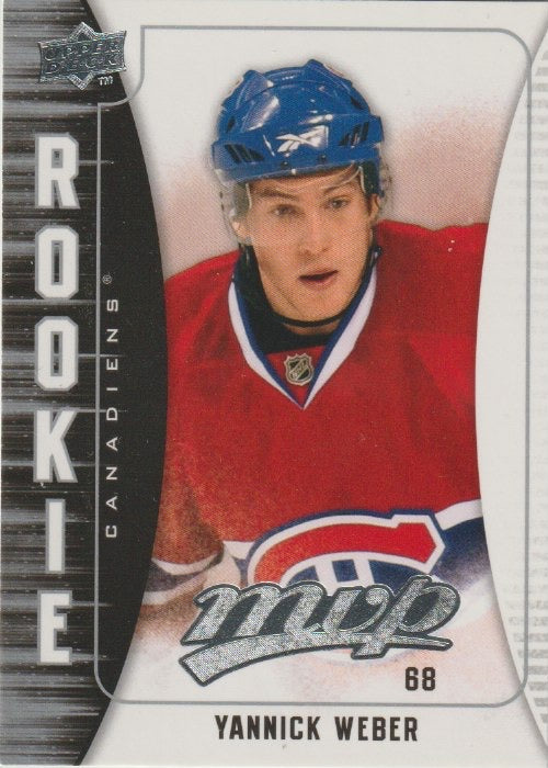 NHL 2009-10 Upper Deck MVP - No 307 - Yannick Weber