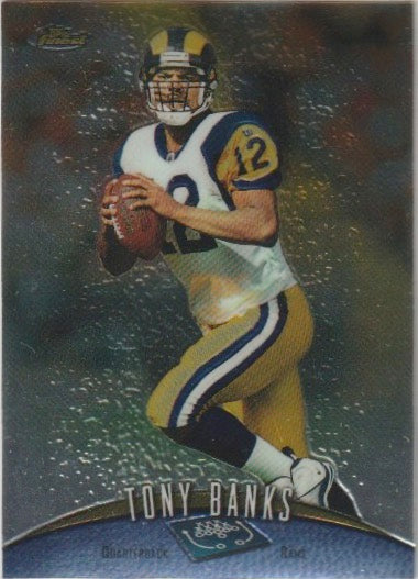 NFL 1998 Finest No-Protectors - No 24 - Tony Banks