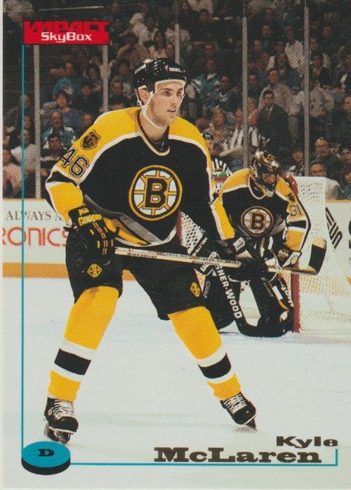 NHL 1996 / 97 Fleer SkyBox Impact - No 6 - Kyle McLaren