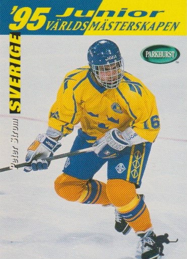 NHL 1994 / 95 Parkhurst SE - No SE242 - Peter Strom