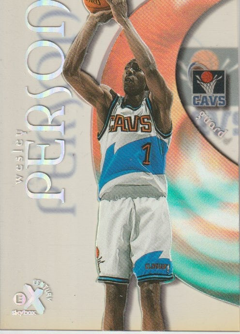 NBA 1998-99 E-X Century - No 51 - Wesley Person
