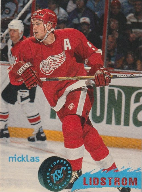 NHL 1995 / 96 Stadium Club - No 129 - Nicklas Lidstrom