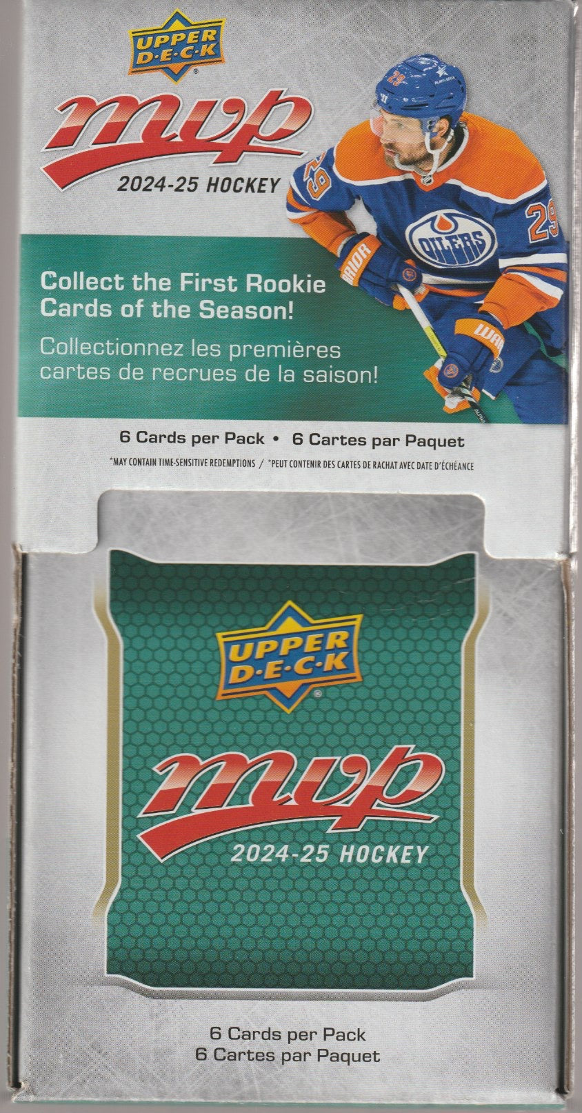 NHL 2024-25 Upper Deck MVP Gravity Feed Retail - Box