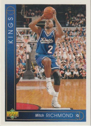NBA 1993-94 Upper Deck German - No 90 - Mitch Richmond