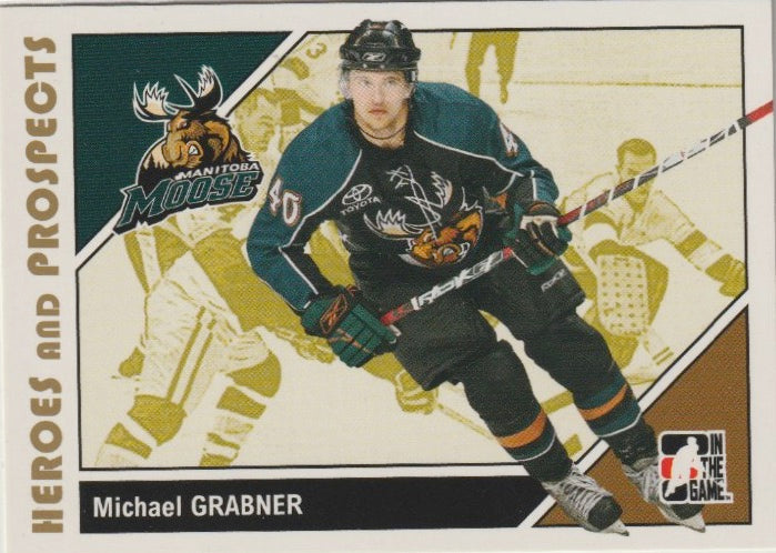 NHL 2007-08 ITG Heroes and Prospects - No 159 - Michael Grabner