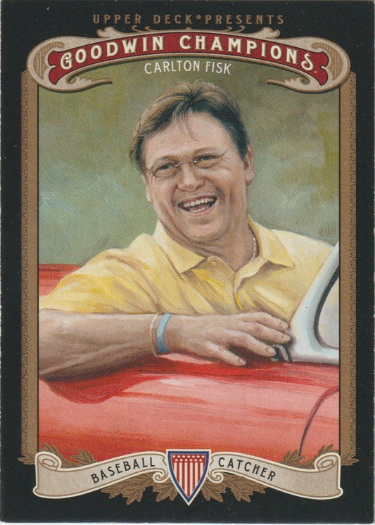MLB 2012 Upper Deck Goodwin Champions - No 6 - Carlton Fisk